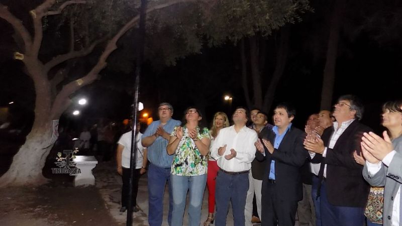 Nóblega inauguró obras en El Puesto