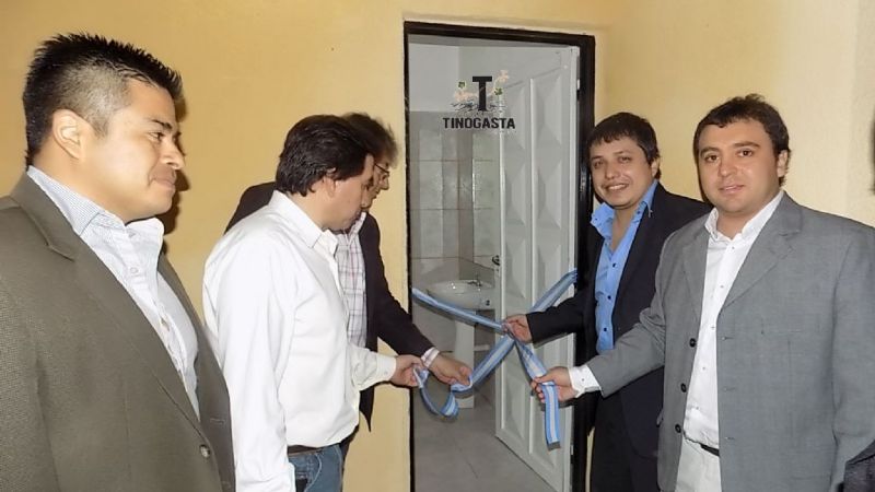 Nóblega inauguró obras en El Puesto