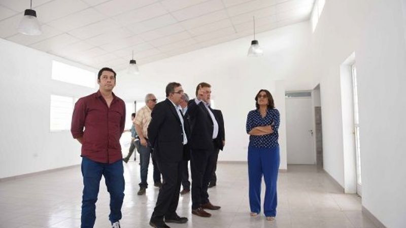 La Gobernadora recorrió obras en el sur capitalino