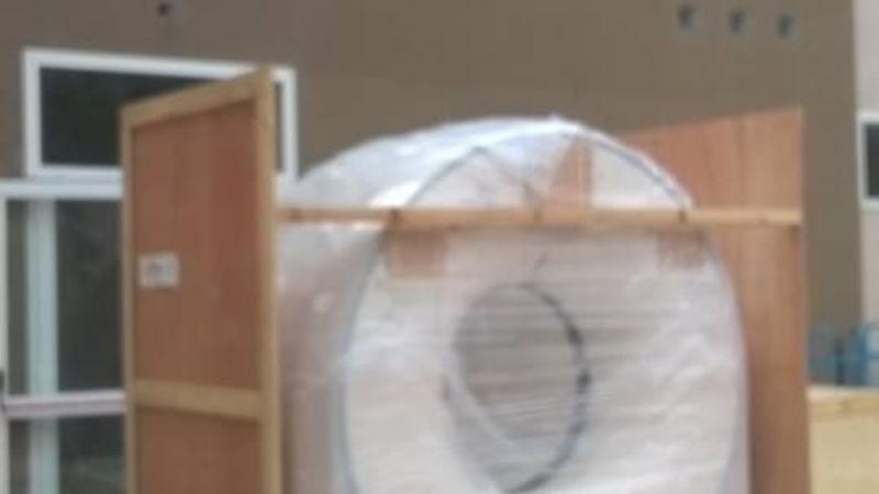Llegó el tomógrafo para el Hospital de Niños