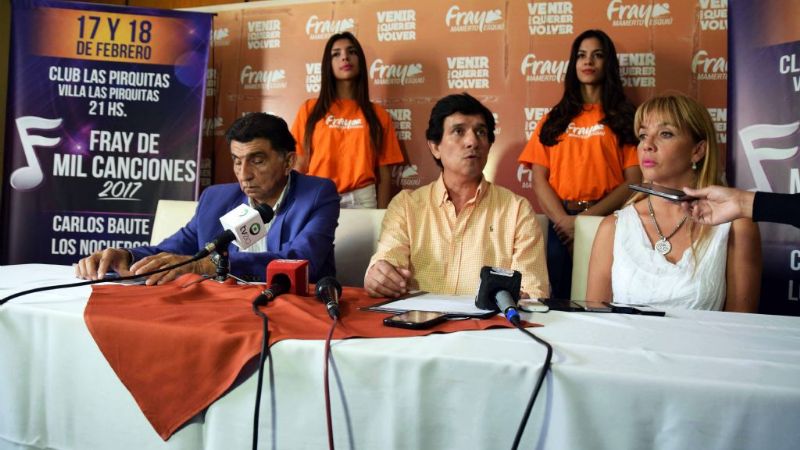 Se lanzó el festival "Fray de Mil Canciones"