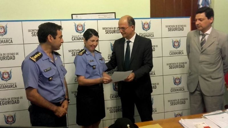 Asumió la subjefe de Policía