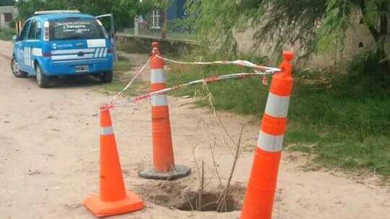 Precaución en Barrio Norte