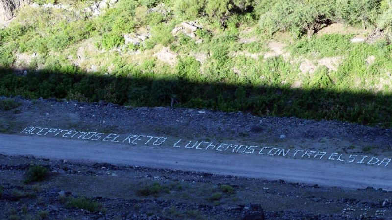 Caminata de concientización contra el VIH-SIDA en FME