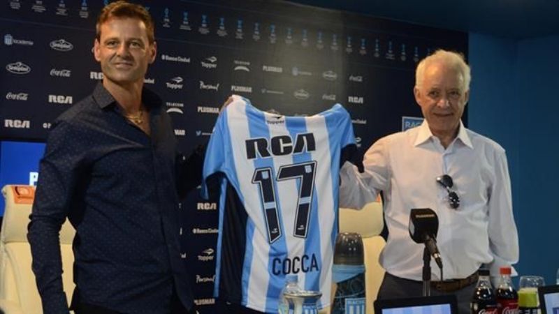 Diego Cocca inició su nuevo ciclo en el Racing Club
