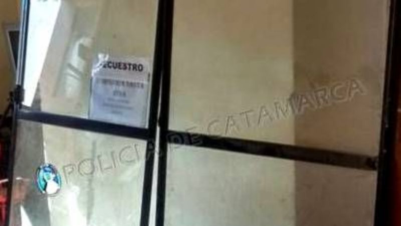Secuestran elementos abandonados en Valle Viejo
