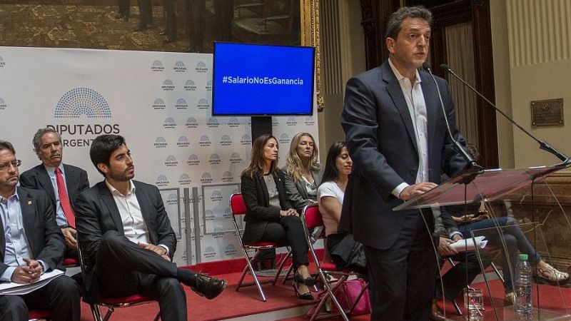 "Con el proyecto de Cambiemos más trabajadores pagarán Ganancias"