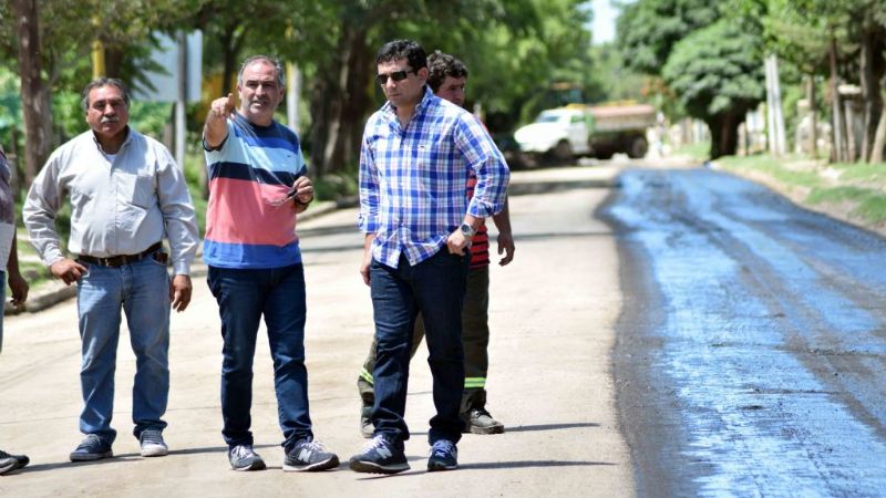 Inician obra de asfalto en La Tercena, FME