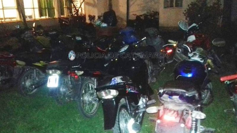 Operativo en Andalgalá: Secuestraron 26 vehículos