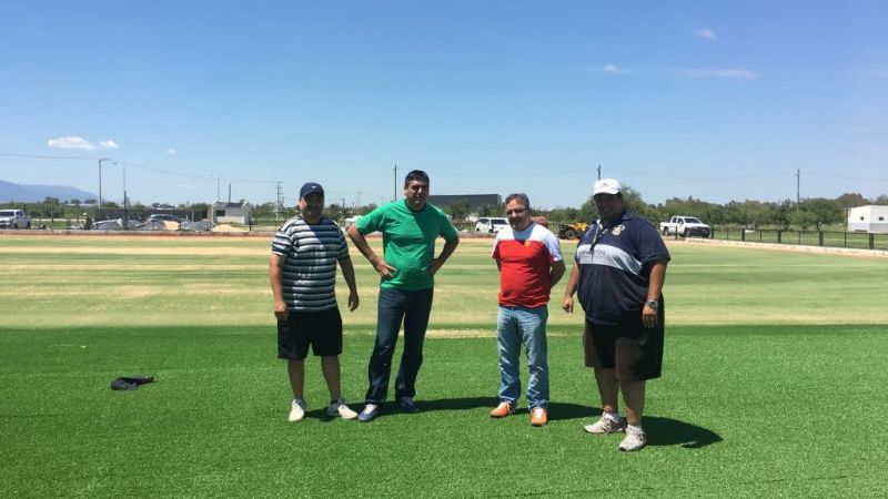 La cancha de hockey Los Teros está lista para ser inaugurada