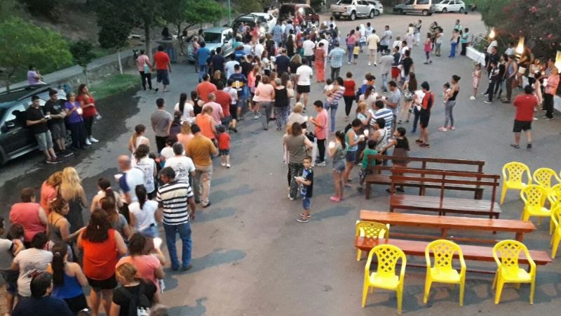 Misa y procesión de antorchas en la Gruta