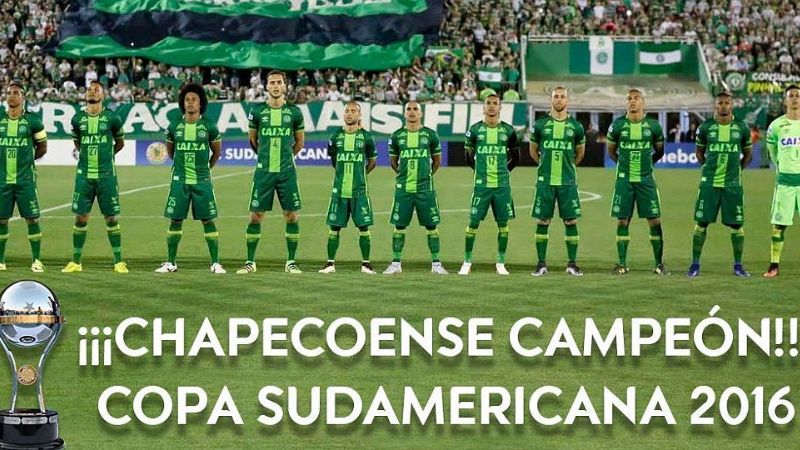 Conmebol declaró al Chapecoense campeón de la Copa Sudamericana