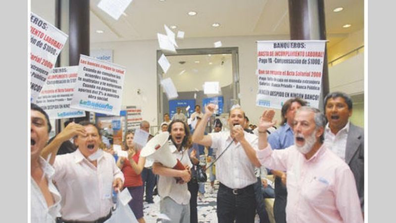 Medida de fuerza en bancos privados tendrá efecto en Catamarca