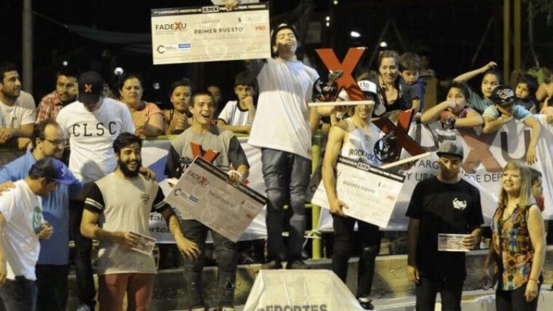Luis Valdez, primer campeón argentino de BMX Freestyle