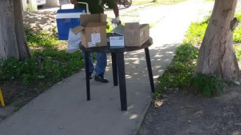 Ubicaciones de los puestos sanitarios para peregrinos