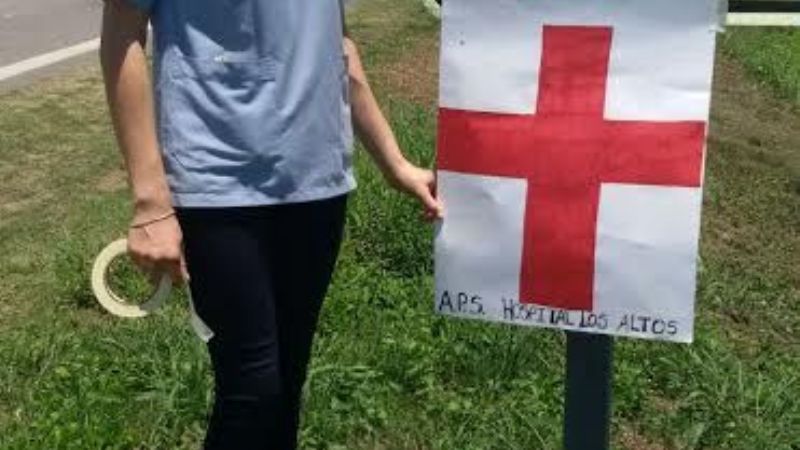 Ubicaciones de los puestos sanitarios para peregrinos