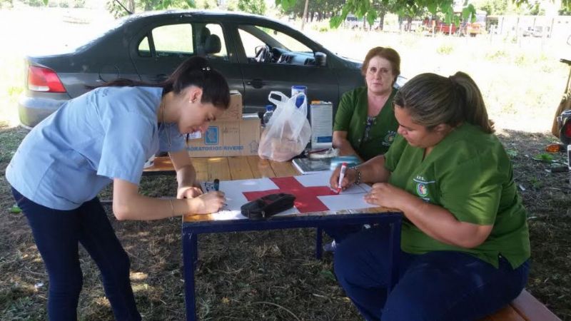 Ubicaciones de los puestos sanitarios para peregrinos