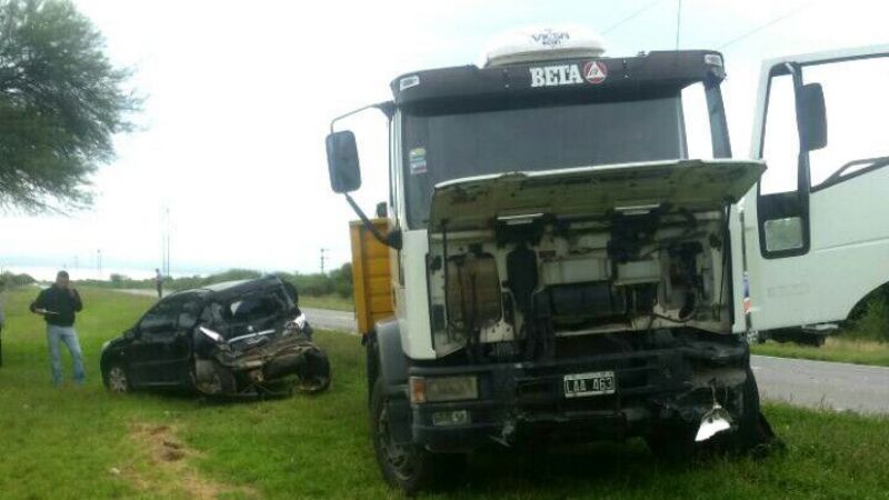 Violento choque en la ruta 157 pudo terminar en tragedia