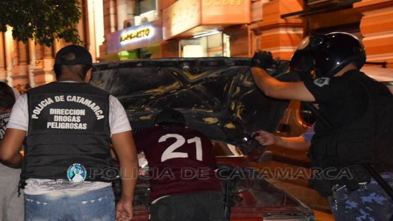 Persecución en pleno centro: un detenido y droga secuestrada