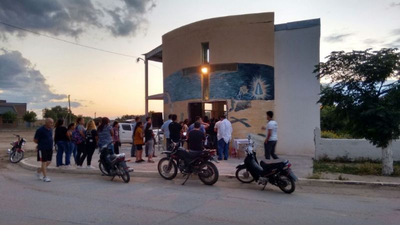 Procesión de la Virgen del Valle en Recreo