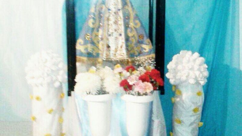 Procesión de la Virgen del Valle en Recreo