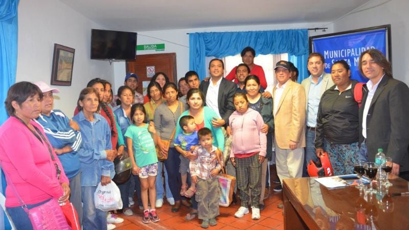 Se anunció la construcción de viviendas rurales y mejoras habitacionales en Santa María