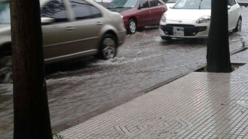 Lluvia furiosa en el día de la Virgen del Valle
