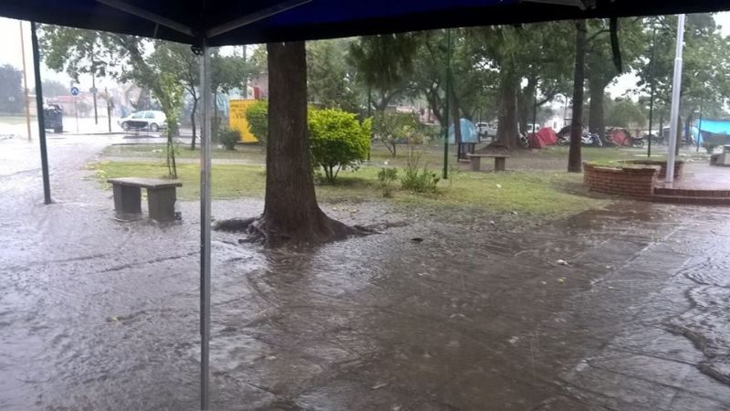 La Plaza del Maestro, pasada por agua