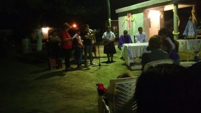 Inauguraron Gruta de la Virgen del Valle en el barrio Pedro Cano