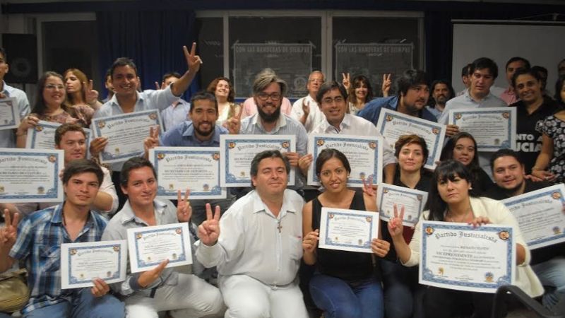 Con festivo acto en el PJ quedó normalizada la JUP