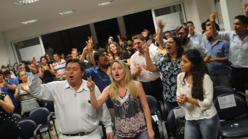 Con festivo acto en el PJ quedó normalizada la JUP