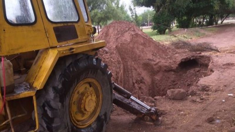 Solucionaron problema de cloacas en Tinogasta