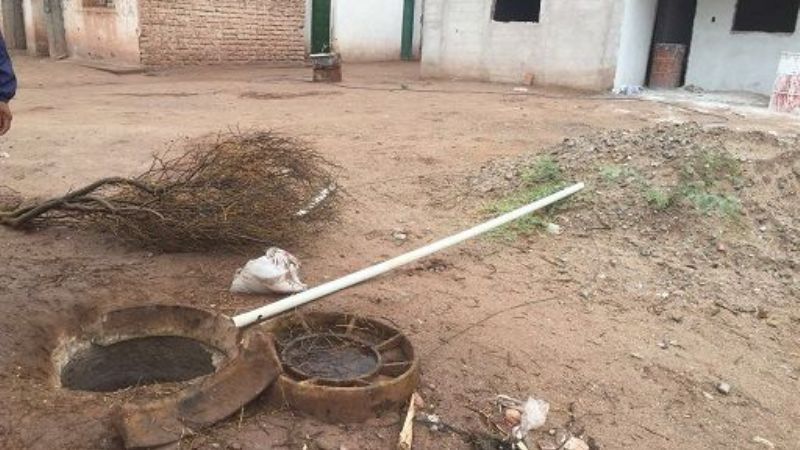 Solucionaron problema de cloacas en Tinogasta