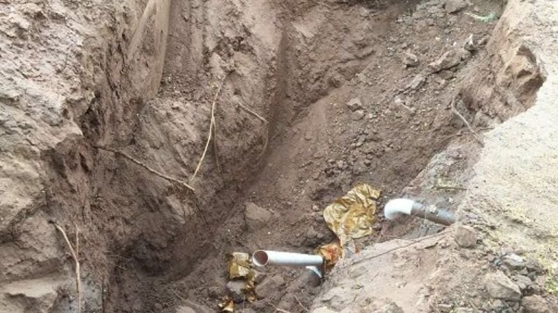 Solucionaron problema de cloacas en Tinogasta