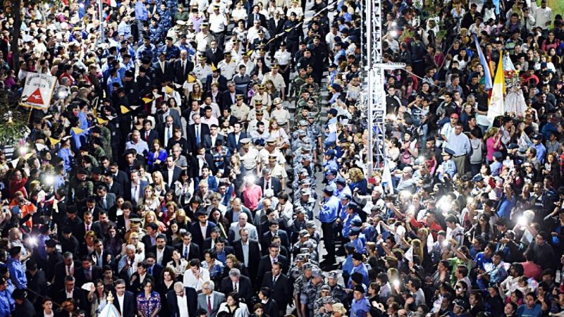 Total de ingreso de peregrinos: 67.859