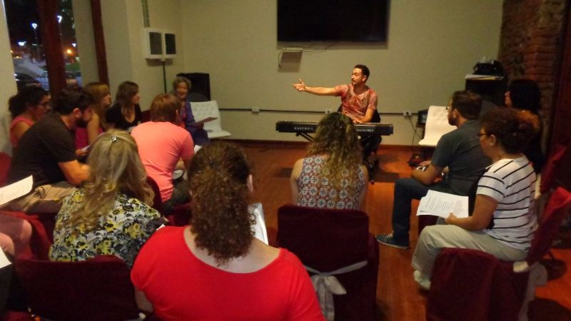 Último seminario y concierto de canto gospel