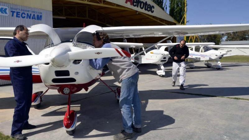 Un avión ensamblado en Mendoza mejorará el entrenamiento de los pilotos argentinos