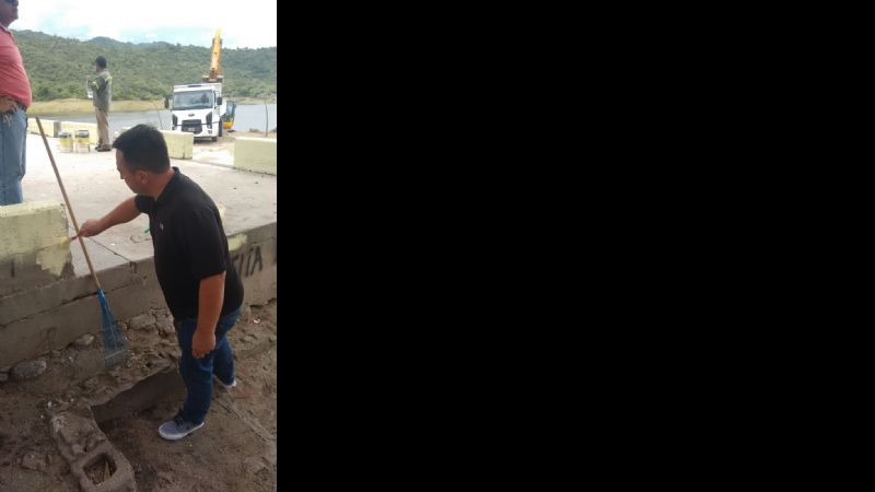 Limpiaron El Jumeal y derribaron el muro de la tragedia