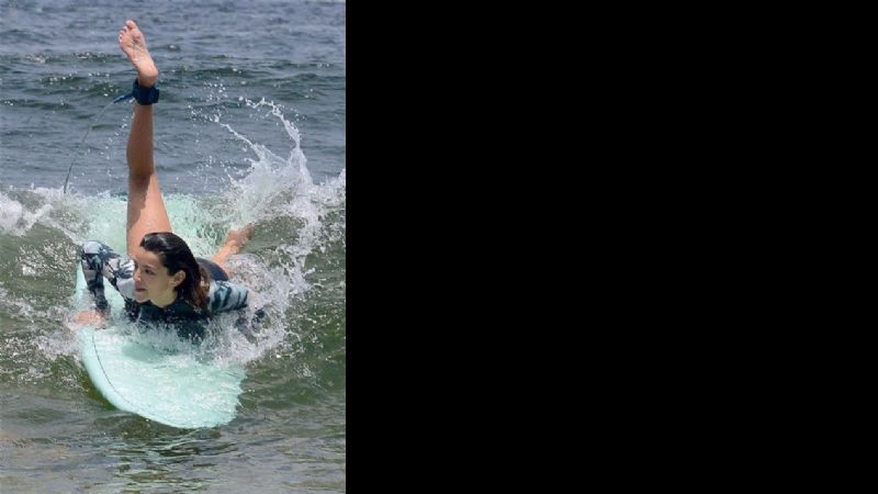 Calu Rivero, apasionada por el surf