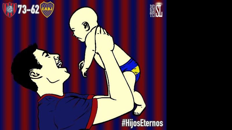 San Lorenzo le dio una paliza a Boca y aparecieron desopilantes memes
