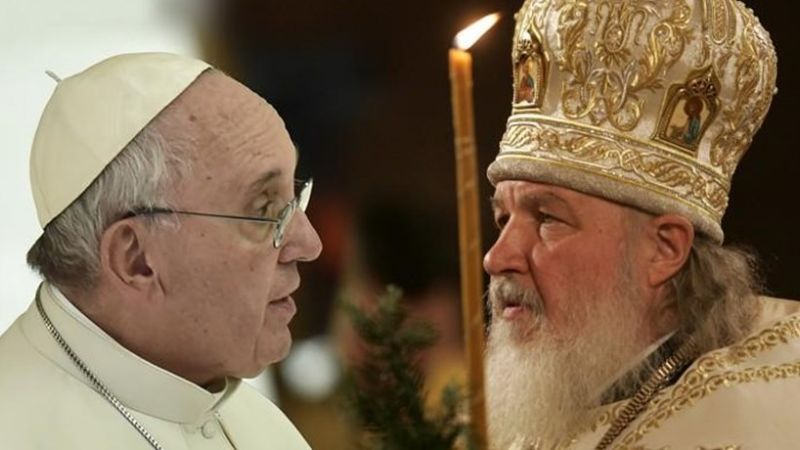 Histórica reunión entre el Papa y patriarca ortodoxo ruso en Cuba