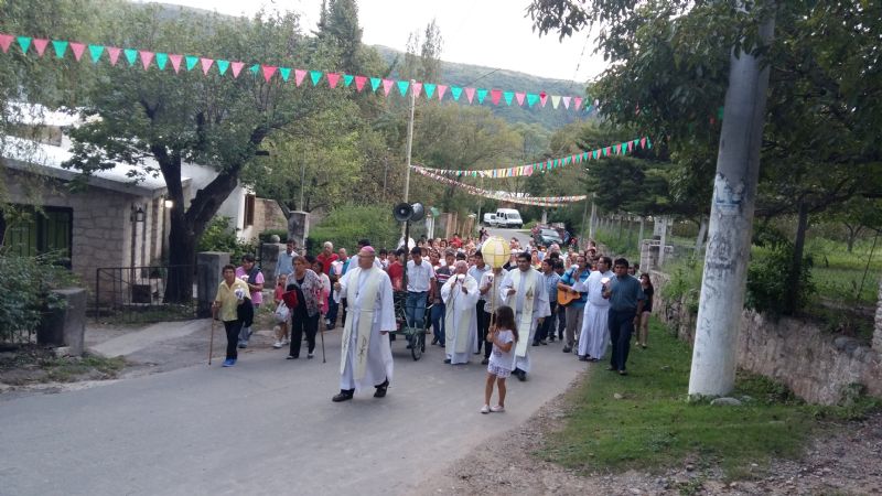 Celebraron a la Virgen de Lourdes en El Rodeo