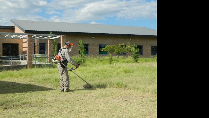 Acondicionamiento de escuelas para el inicio de clases