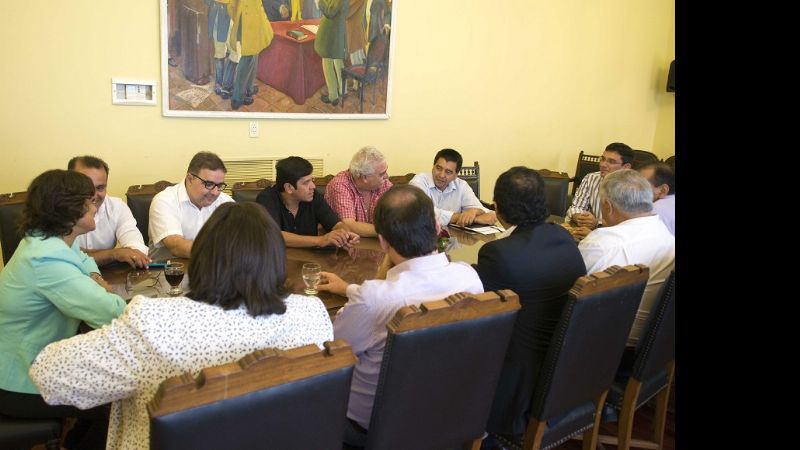 Lucía reunió a los Intendentes y Senadores Nacionales del FPV