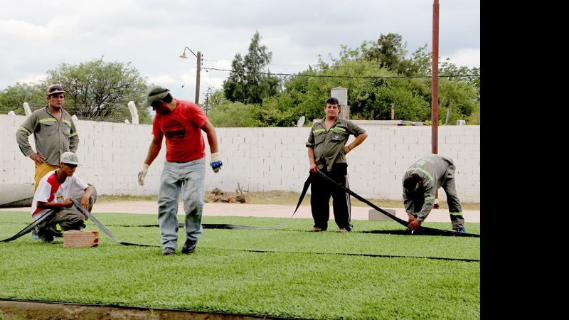 Nueva cancha de césped sintético para el club Chacarita
