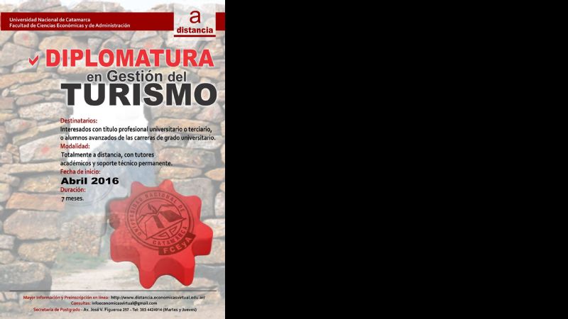 Diplomatura en Bibliotecología y en Gestión de Turismo