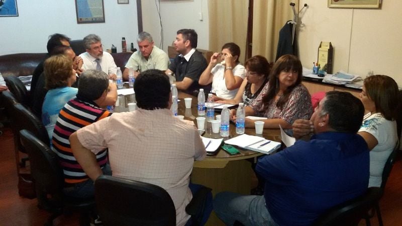 Gutiérrez y gremios analizan la cuestión salarial