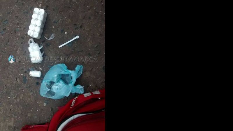 Secuestran cocaína y detienen a una persona