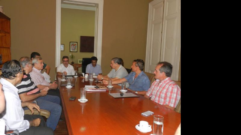 Jalil se reunió con comerciantes de la Peatonal