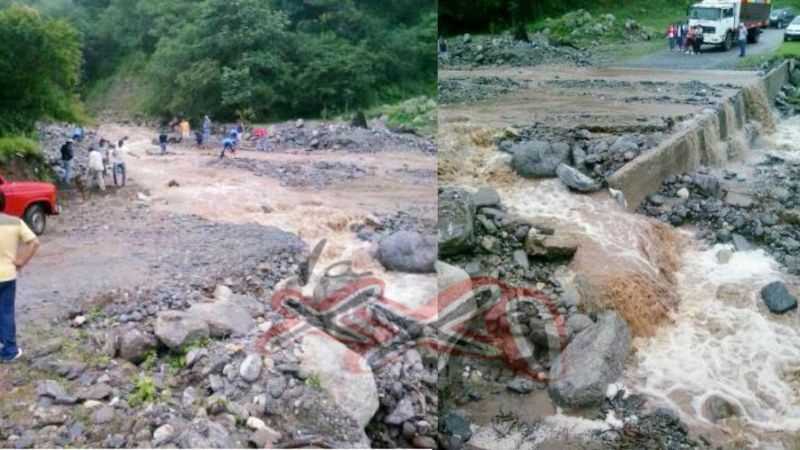 Por la lluvia, crecieron los arroyos de Aconquija
